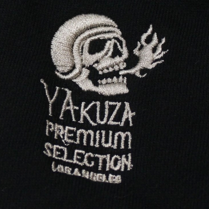 Φούτερ με κουκούλα Yakuza Premium Hell Rider μαύρο