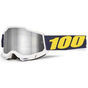 Γυαλιά motocross 100% Accuri 2 Torc με ασημί πλεξιγκλάς
