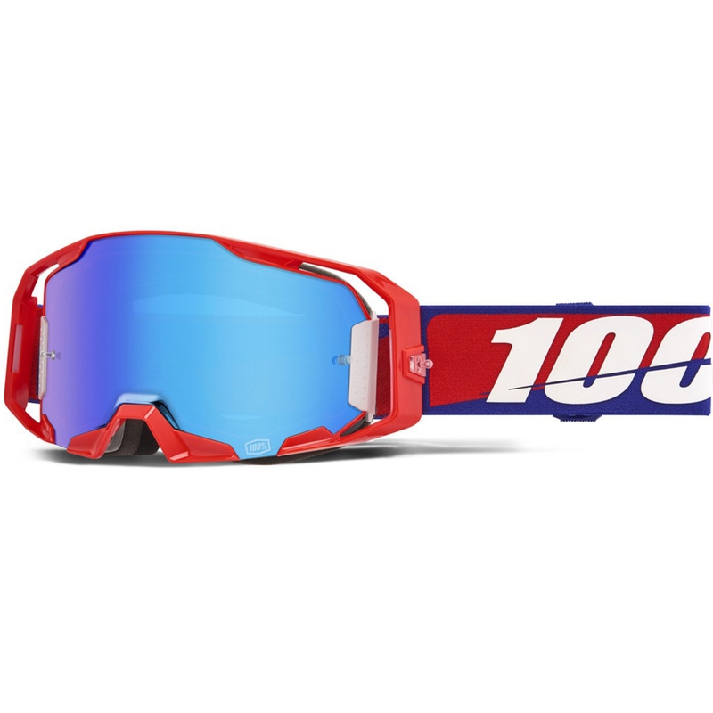 100% ARmatic Best γυαλιά motocross με μπλε πλεξιγκλάς
