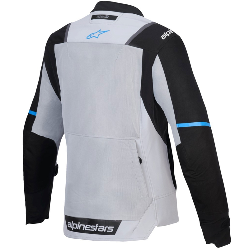 Γυναικείο μπουφάν μοτοσικλέτας Alpinestars Stella ST-2 Air ανοιχτό γκρι-μαύρο
