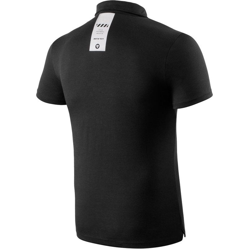 Μπλούζα Revit Polo Wyatt μαύρη