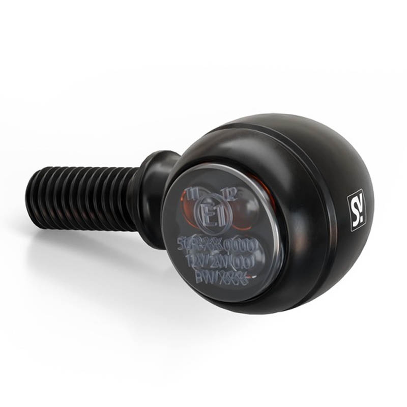 Φλας μοτοσικλέτας Highsider Smart Circula-S LED μαύρο