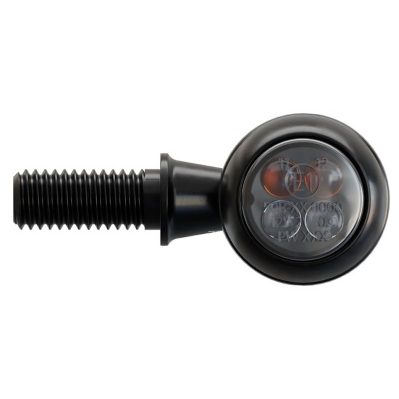 Φλας μοτοσικλέτας Highsider Smart Circula-S LED μαύρο
