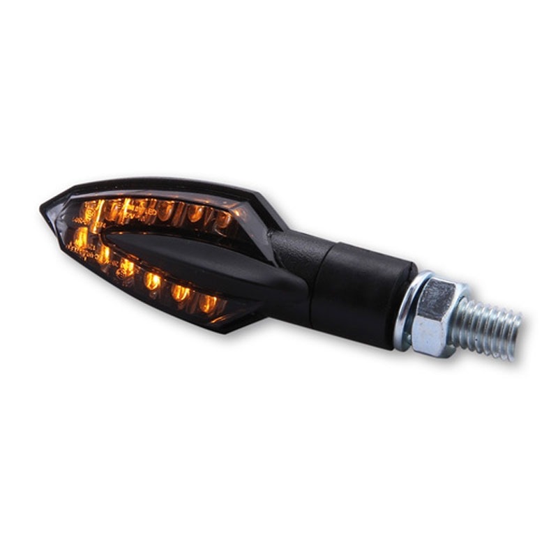 Φλας μοτοσικλέτας Highsider Smart Vinci LED μαύρο