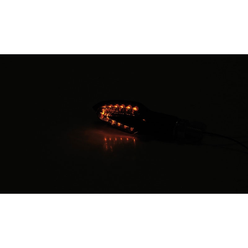 Φλας μοτοσικλέτας Highsider Smart Vinci LED μαύρο