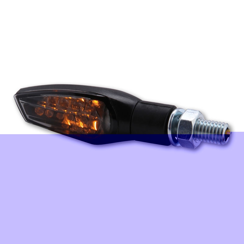 Φλας μοτοσικλέτας Highsider Smart Nova LED μαύρο