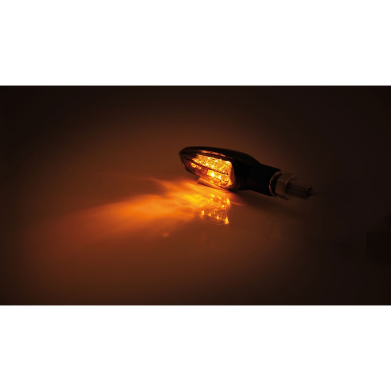 Φλας μοτοσικλέτας Highsider Smart Nova LED μαύρο