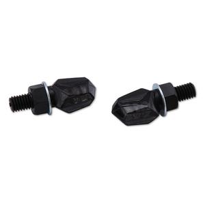 Φλας μοτοσικλέτας Highsider Smart Tiny LED σε μαύρο χρώμα