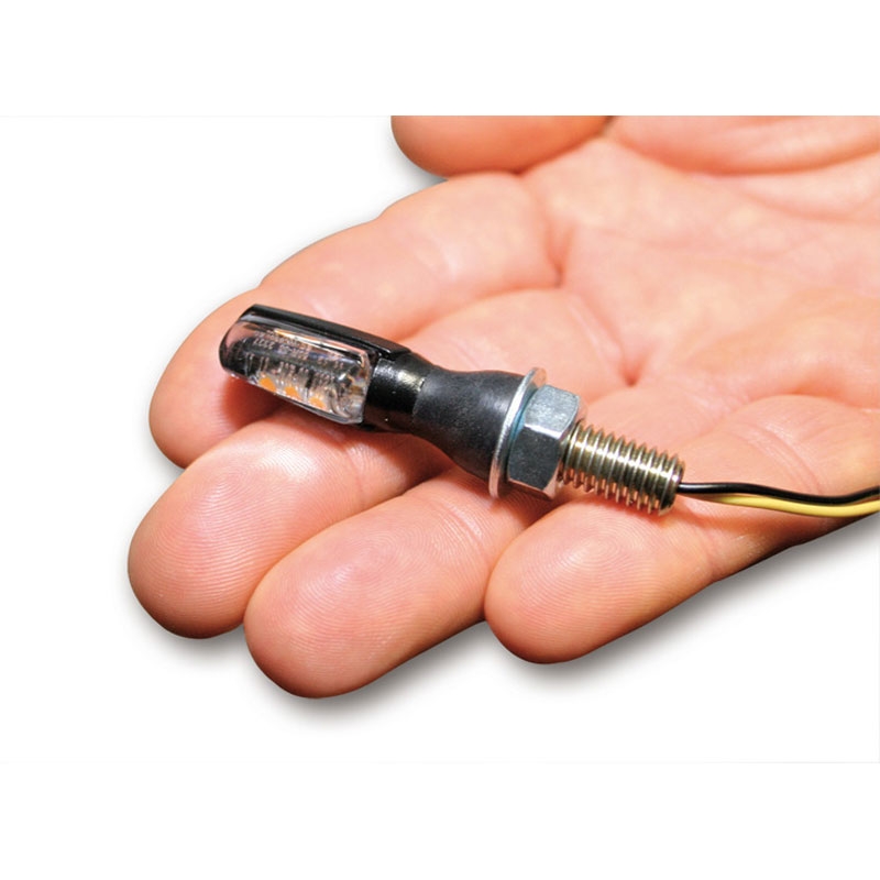 Φλας μοτοσικλέτας Highsider Smart SPARK LED μαύρο