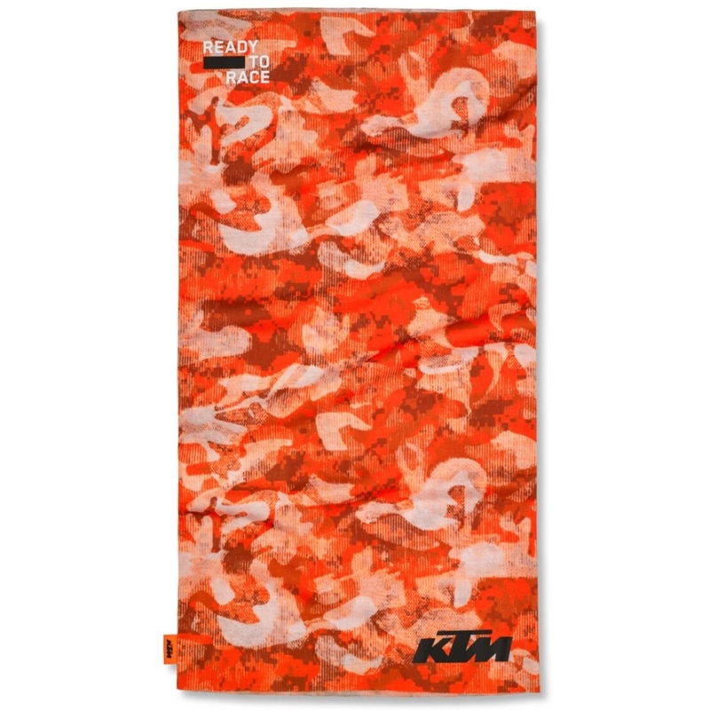 Πολυλειτουργικό κασκόλ KTM Camo Allrounder πορτοκαλί παραλλαγής