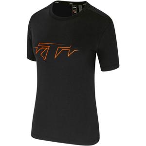 Γυναικείο μπλουζάκι KTM με λογότυπο, μαύρο