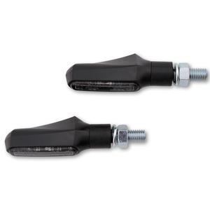Φλας μοτοσικλέτας Highsider Smart Shorty Fin μαύρο