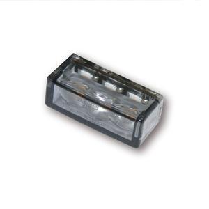 Φλας μοτοσικλέτας Highsider Smart Cube-H LED μαύρο