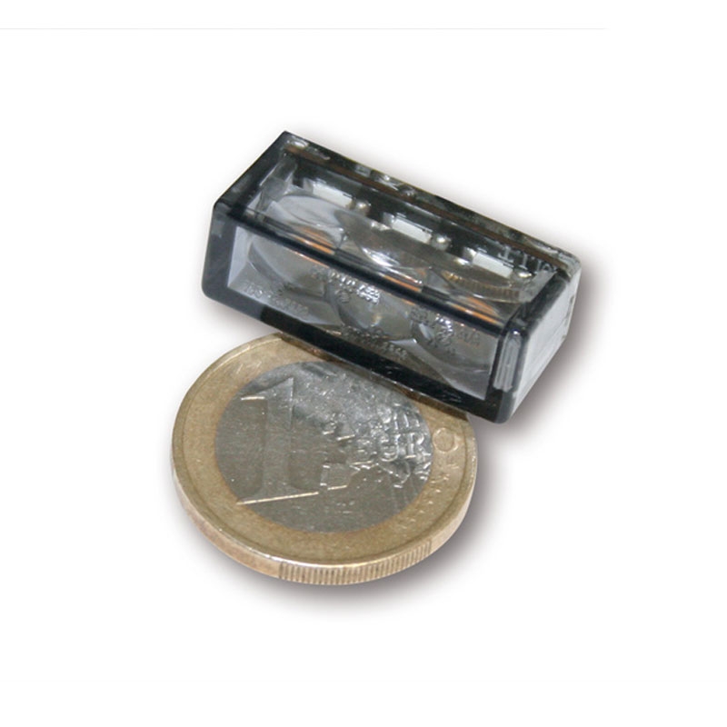 Φλας μοτοσικλέτας Highsider Smart Cube-H LED μαύρο