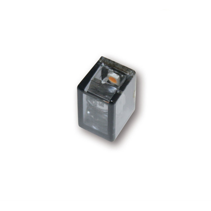 Φλας μοτοσικλέτας Highsider Smart Micro Cube-V LED σε γκρι χρώμα
