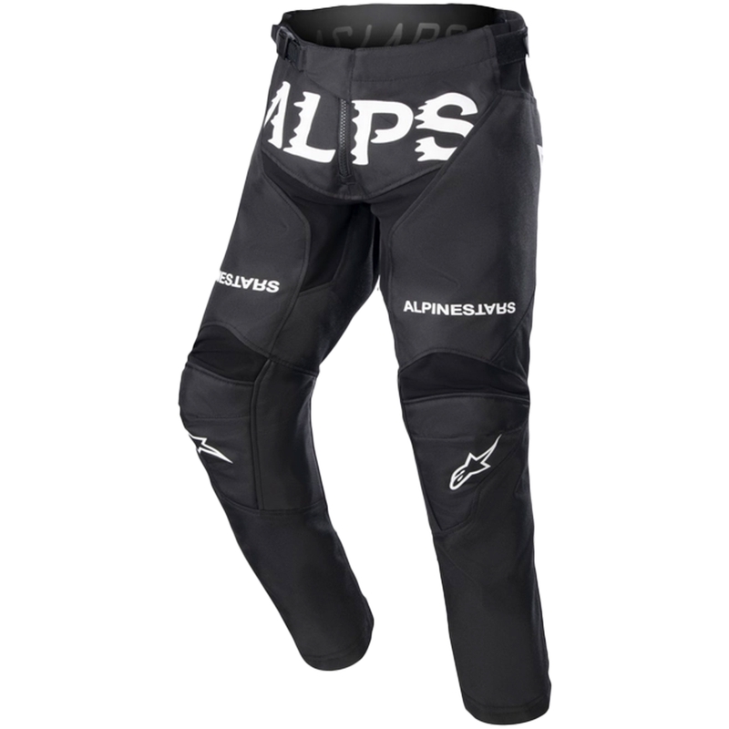 Alpinestars Racer Found Παιδικό Παντελόνι Motocross Μαύρο και Λευκό