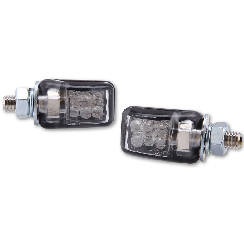 Φλας μοτοσικλέτας Highsider Smart Picco LED μαύρο