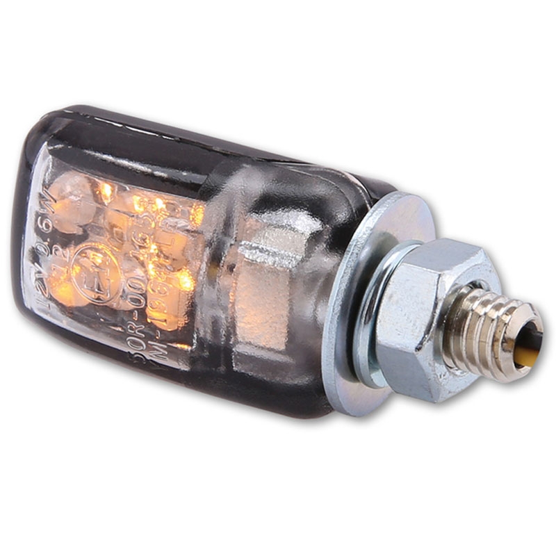 Φλας μοτοσικλέτας Highsider Smart Picco LED μαύρο