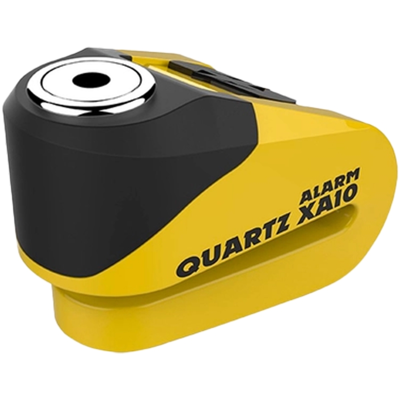 Κλειδαριά δισκόφρενου Oxford Quartz Alarm XA10 κίτρινο-μαύρο
