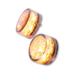 Φλας μοτοσικλέτας Highsider Smart Module Sixteen LED σε γκρι χρώμα