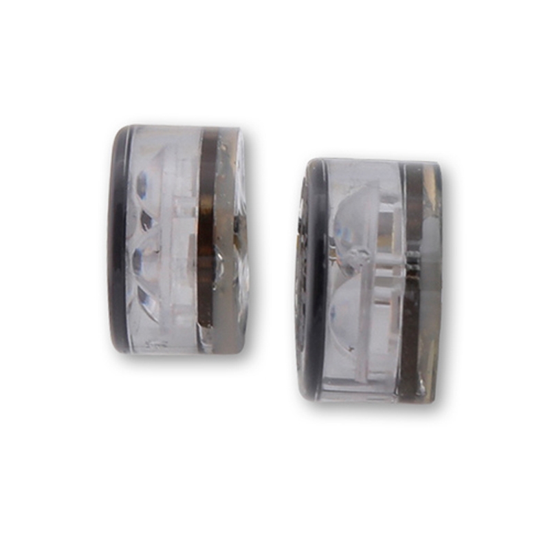 Φλας μοτοσικλέτας Highsider Smart Module Sixteen LED 2 σε 1 σε γκρι χρώμα