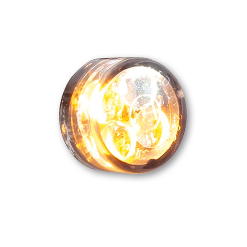 Φλας μοτοσικλέτας Highsider Smart Module Sixteen LED 2 σε 1 σε γκρι χρώμα