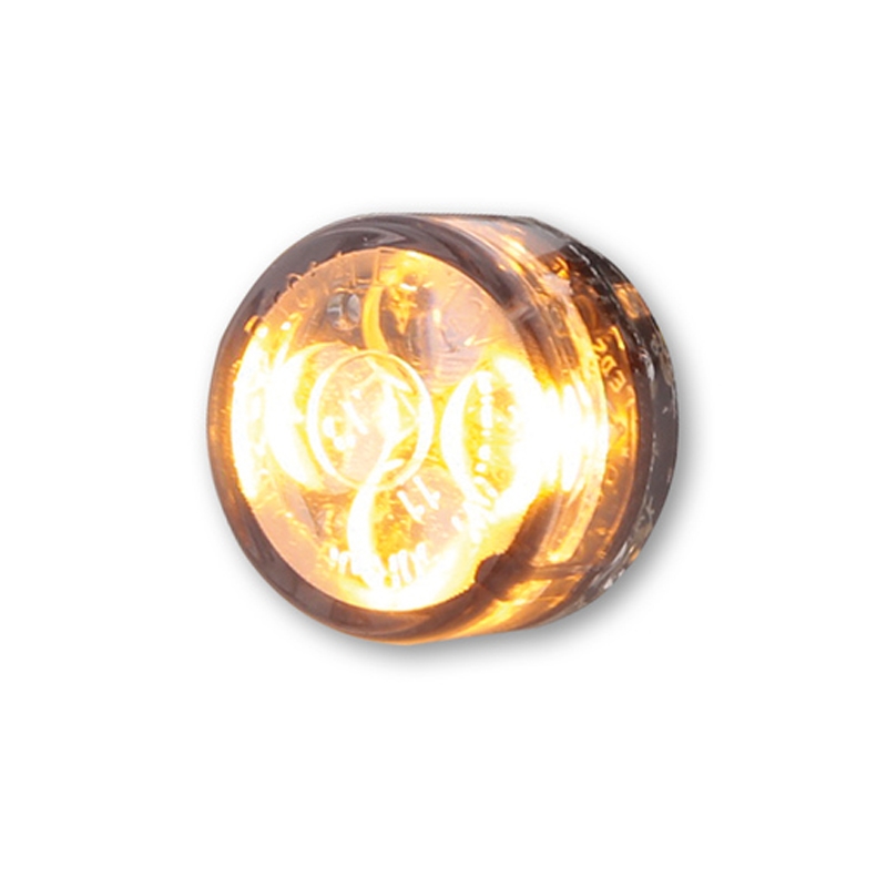Φλας μοτοσικλέτας Highsider Smart Module Sixteen LED 2 σε 1 σε γκρι χρώμα