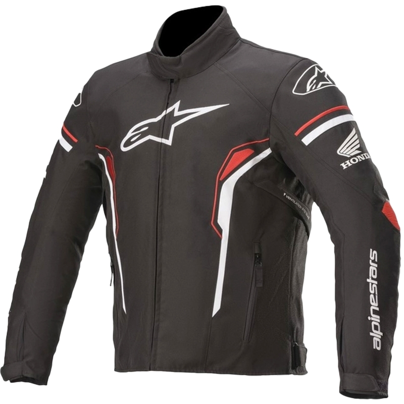 Alpinestars T-SP-1 Αδιάβροχο μπουφάν μοτοσικλέτας Honda Μαύρο, Κόκκινο και Λευκό