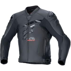 Alpinestars GP plus R 4 Airflow Μαύρο δερμάτινο μπουφάν μοτοσικλέτας