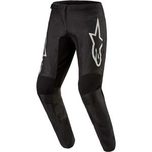 Alpinestars Fluid Graphite Παντελόνι Motocross Μαύρο και Ασημί