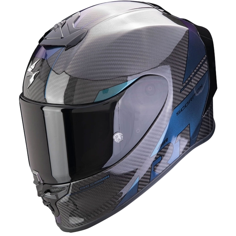 Ακέραιο κράνος μοτοσικλέτας Scorpion EXO-R1 EVO Carbon Air Rally μαύρο χαμαιλέων προσφορά