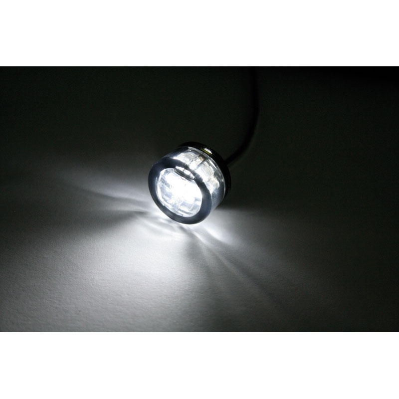 Φως στάθμευσης LED Highsider Smart Micro Pin, γκρι φιμέ