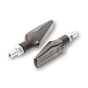 Φλας μοτοσικλέτας Highsider Smart Fineline LED 3 σε 1 μαύρο