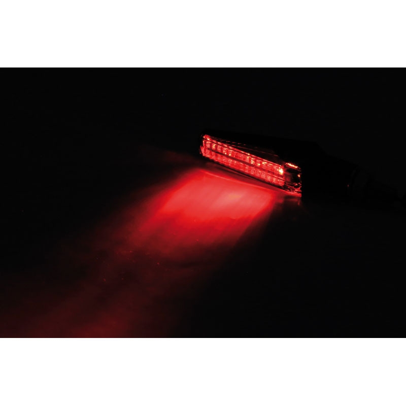 Φλας μοτοσικλέτας Highsider Smart Fineline LED 3 σε 1 μαύρο