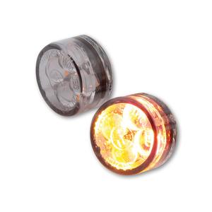 Φλας μοτοσικλέτας Highsider Smart Module Sixteen LED 3 σε 1 σε γκρι χρώμα