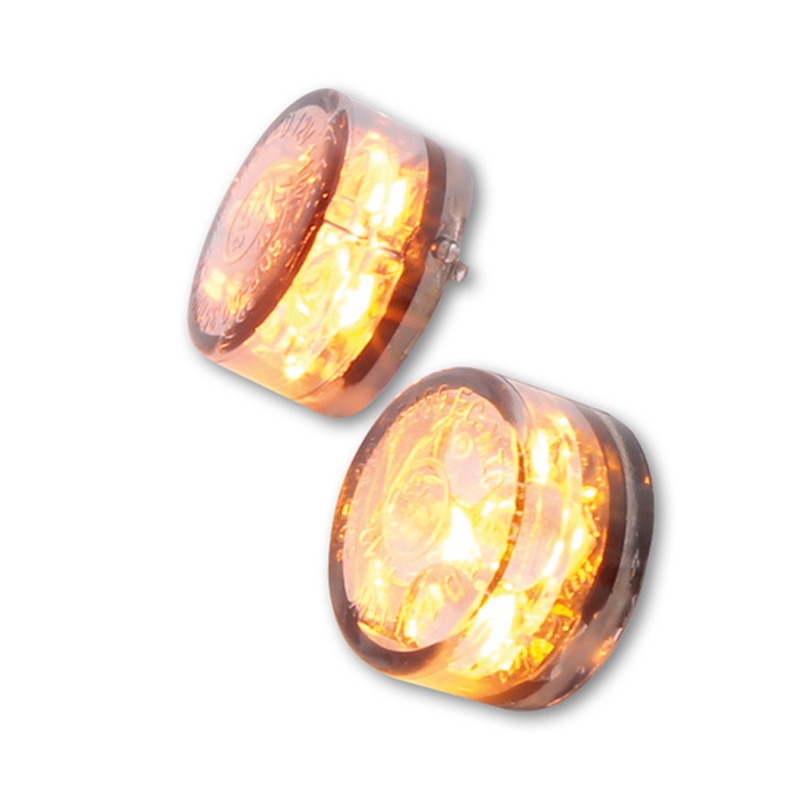 Φλας μοτοσικλέτας Highsider Smart Module Sixteen LED 3 σε 1 σε γκρι χρώμα
