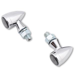 Φλας μοτοσικλέτας Highsider Smart Sixteen Bullet LED 3 σε 1 χρώμιο