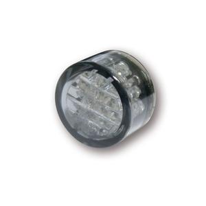 Πίσω φως μοτοσικλέτας Highsider Smart Pin LED, γκρι smoke