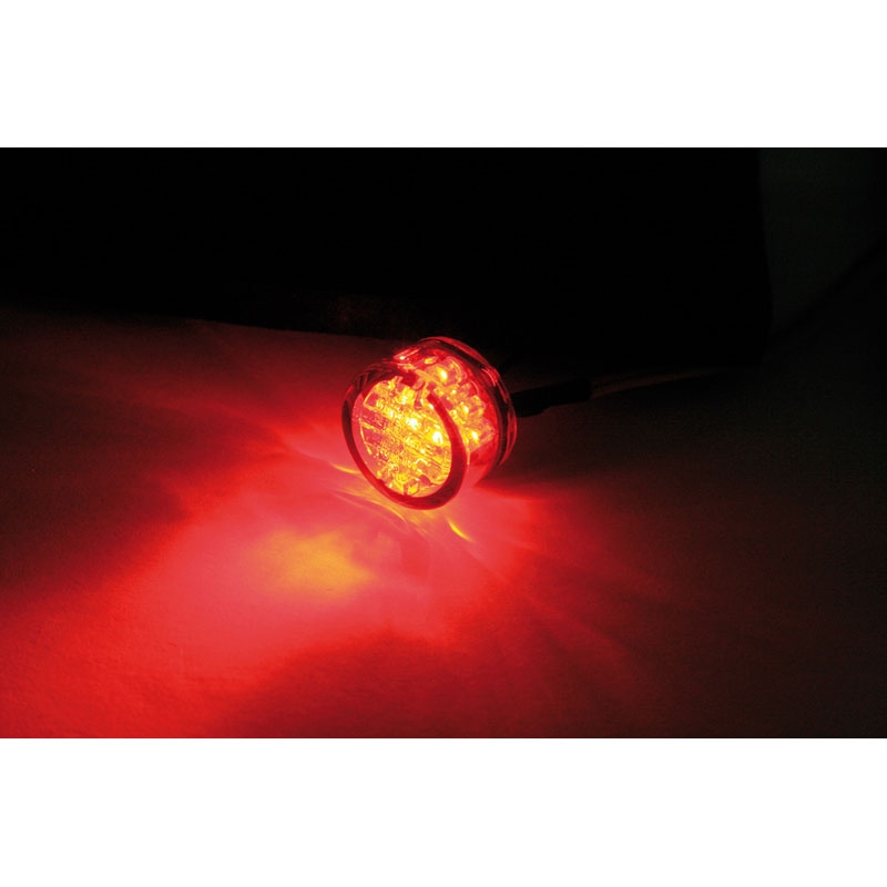 Πίσω φως μοτοσικλέτας Highsider Smart Pin LED κόκκινο