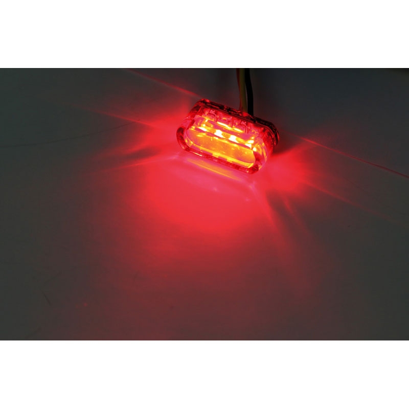 Πίσω φως μοτοσικλέτας Highsider Smart Module 1 LED κόκκινο