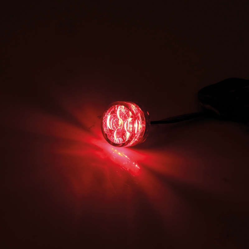Πίσω φως μοτοσικλέτας Highsider Smart Module Sixteen LED, κόκκινο