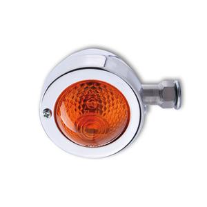 Φλας μοτοσικλέτας Highsider Smart Bullet Pike χρωμιωμένα