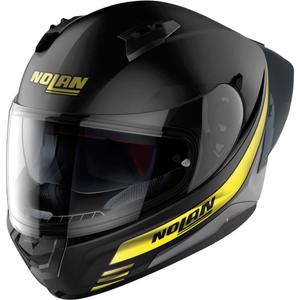 Nolan N60-6 Sport Outset 22 μαύρο και κίτρινο ολοκληρωμένο κράνος μοτοσικλέτας
