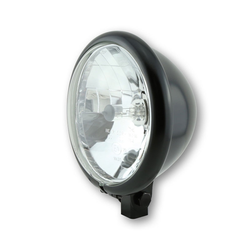 Προβολέας Highsider Smart Bates Style 5 3/4 ιντσών με διαφανές γυαλί σε μαύρο χρώμα