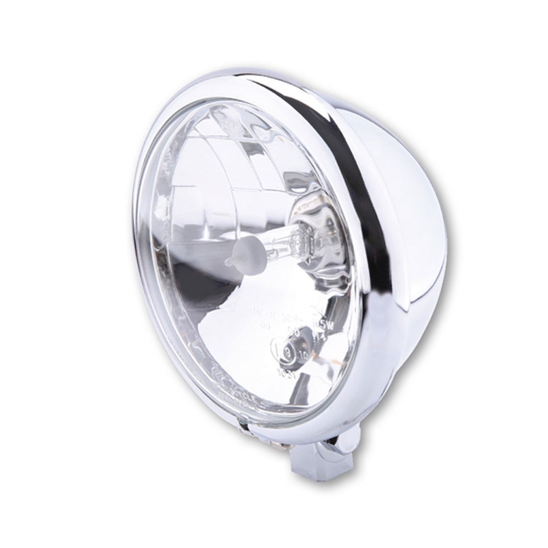 Προβολέας Highsider Smart Bates Style 5 3/4 ιντσών από διαφανές γυαλί χρωμίου