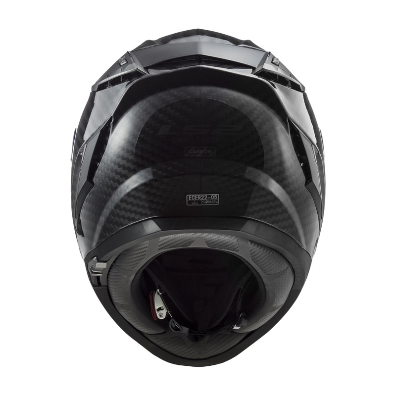 Ακέραιο κράνος μοτοσικλέτας LS2 FF327 Challenger C Solid Carbon προσφορά