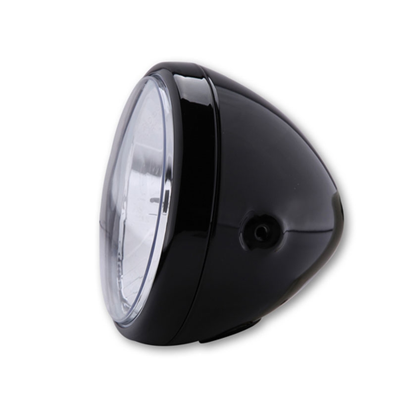 Προβολέας Highsider Smart Reno 7 με διαφανές γυαλί σε μαύρο χρώμα