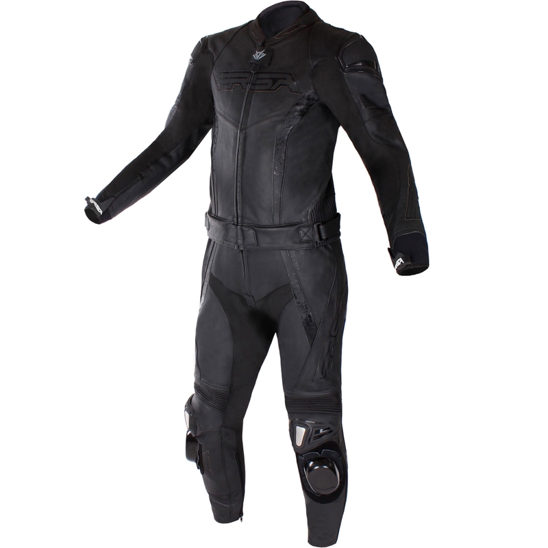 Δερμάτινη φόρμα μοτοσικλέτας RSA Imola 2.1 μαύρη