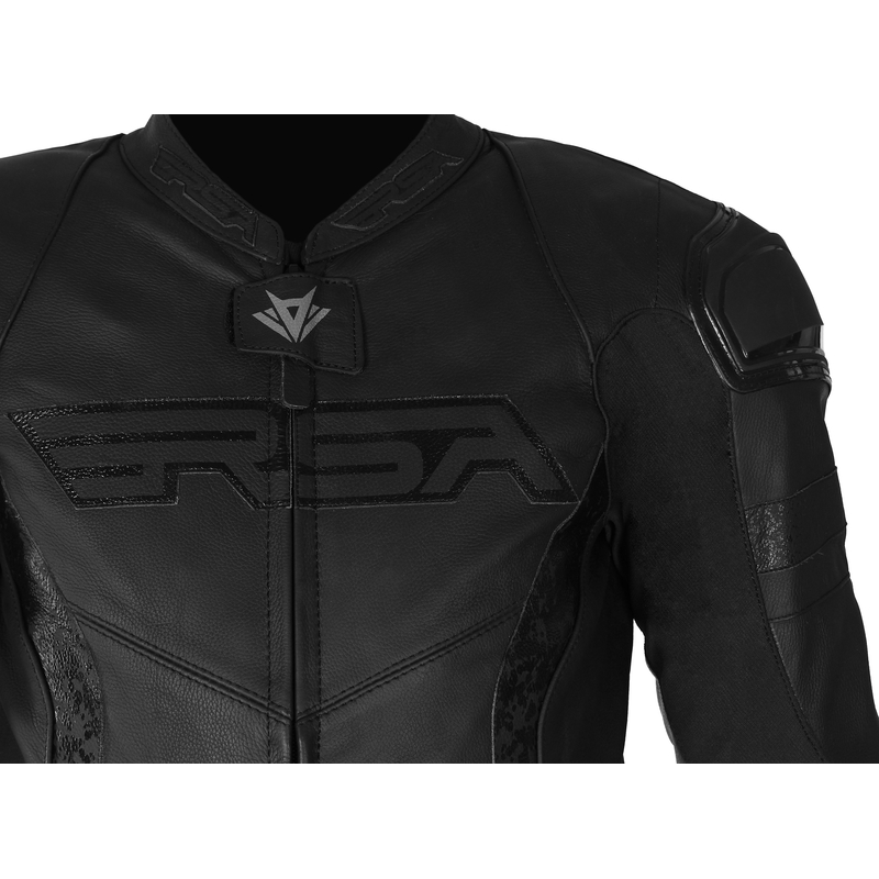 Δερμάτινη φόρμα μοτοσικλέτας RSA Imola 2.1 μαύρη