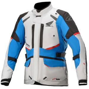 Μπουφάν μοτοσικλέτας Alpinestar Andes Drystar Honda Γκρι-Μαύρο-Μπλε-Κόκκινο